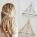 1 3/4'*2 1/4' Triangle hair clip stylish hair clip minimal barrette minimal hair clip geometric Hair Pin Accessory 5pcs 102609 