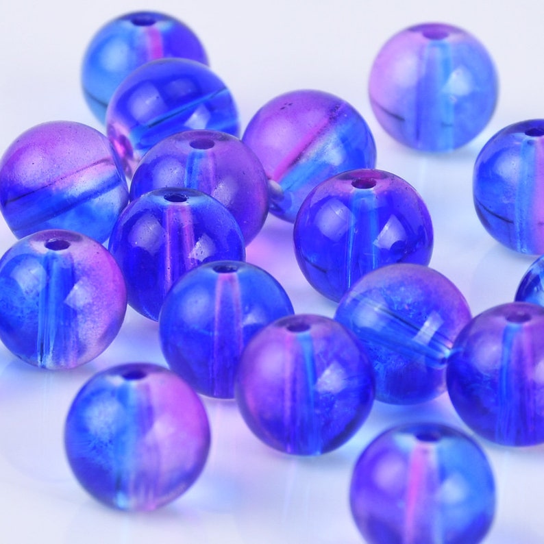 4mm/6mm/8mm/10mm Czech Glass Round Beads Glass Beads Glass Etsy