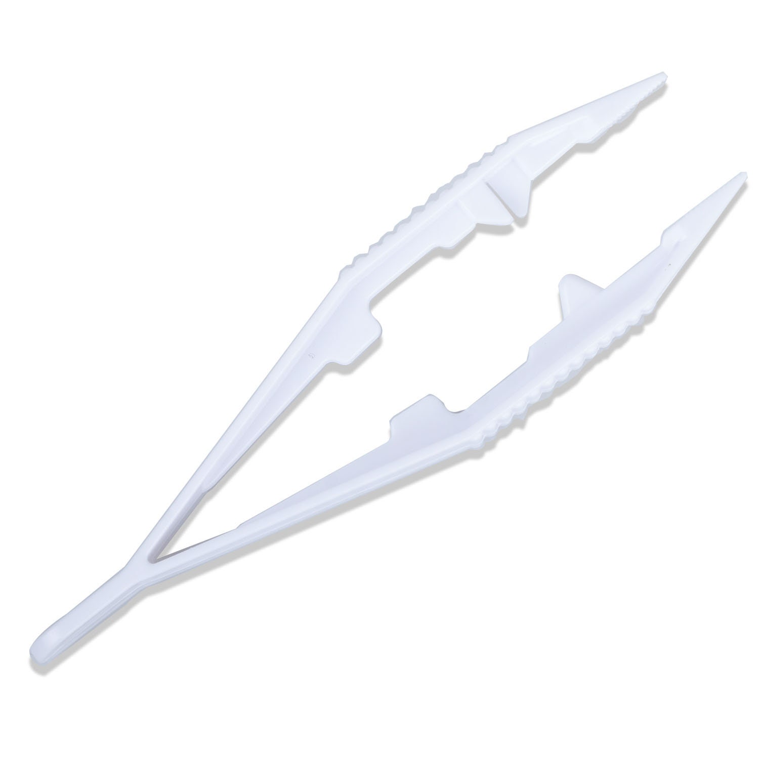 10 Pcs White Plastic Tweezers 10110mm Mini Beads Tweezers Etsy