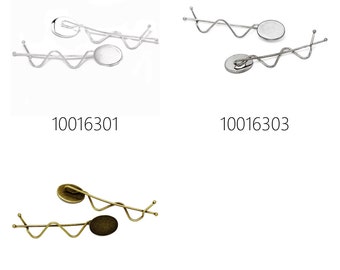 20pcs minimalist simple Hair slide with 13*18mm oval bezel, hair barrette, hair pin,bobby pin 100163