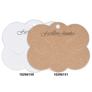 100pcs 70-85MM Cloud Shape Hair-Bow Display Cards 102961