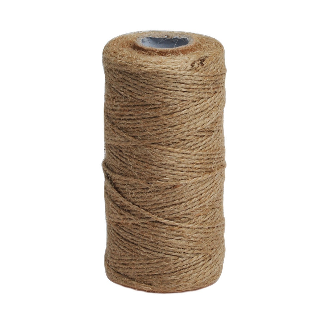 Natural Jute Rope Twine String Cord Colorful Jute Twine 1.5 mm 50m