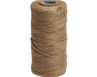 1 Spule/100 Meter DIY dekorative handgefertigte Accessoire Jute Seil Jute Twine 10037940