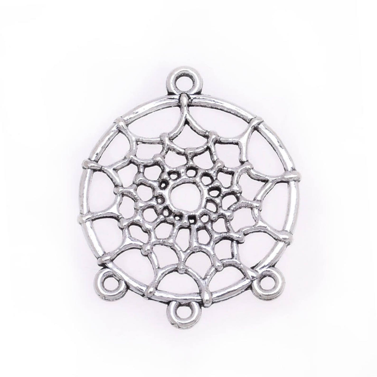 Dream Catcher Pendantdream Catcher Jewelry Birthstone Jewelry Etsy