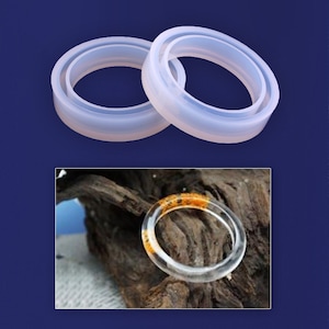 1 pcs Smooth Wide Bangle silicone mold,bracelet mould, for epoxy resin,jewellery Diy
