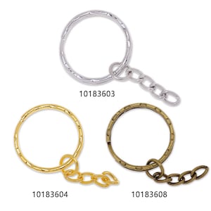 22 mm Eisen Große Spaltringe für Schlüsselring und Schlüsselanhänger Metallstanzwerkzeuge Biegering 50 Stück 101836