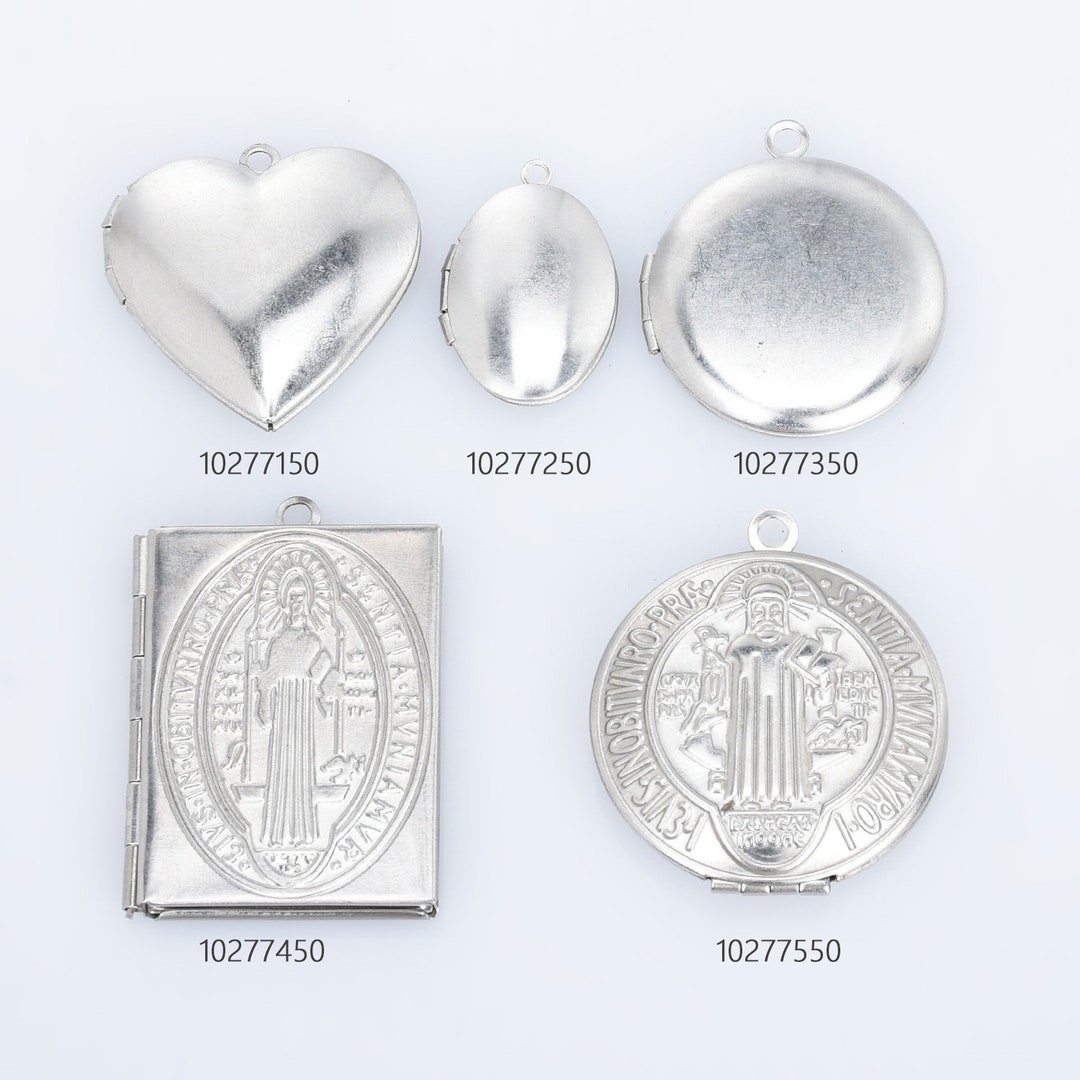 Gs Names Lockets High Quality Stainless Steel Locket Pendant Book Geometric Shape Photo ...