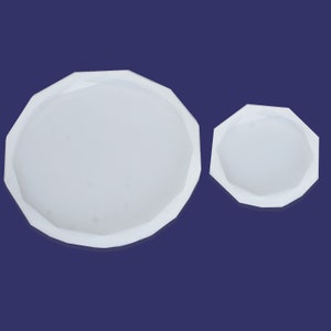 1PCS  DIY Crystal Epoxy Silicone Mold Polygon Coaster Mold For Home Decoration 103198