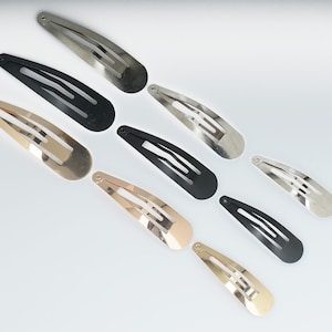 50pcs High Quality 70x17mm Iron Bobby Pin Bobby Blanks DIY Hair Pin 103306