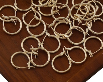 10PCS 14K Gold Filled Leverback Earring Hooks, Plain Earring Hook, Brass Earring, Earrings Components Jewelry Supplies 10424450