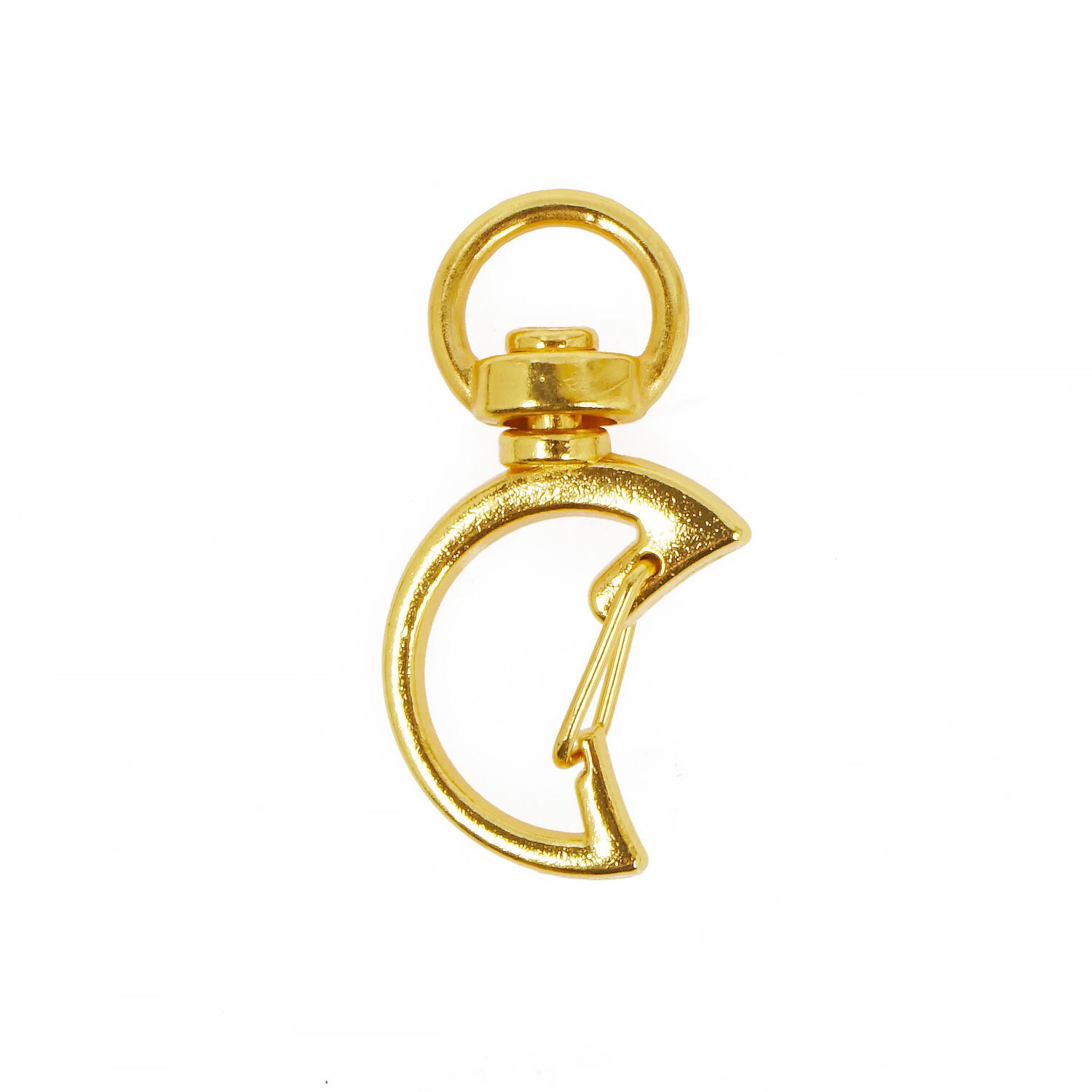 10PCS Alloy Keychain, Moon Clasp Key Chain, Moon Key Rings, Moon