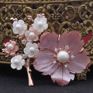 10/12/15mm White Mother of pearl carved flower shell bead shell charm central hole 1mm diy Jewelry 10pcs