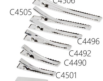 20Pieces  Nickle Bulk Alligator Hair Clips,Metal Hair Clip | Hair Bow | Wholesale Alligator Barrettes