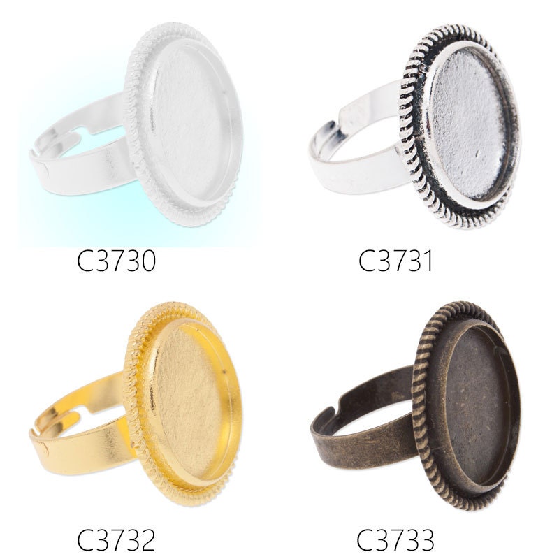 12mm Metal Ring Blanks for Jewelry Making Adjustable Aluminum Cuff Rings  Engraving Bracelet Burr Free
