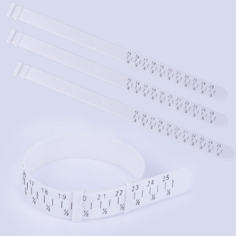 27.3161mm Bracelet measuring tool Multiple plastic sizing | Etsy