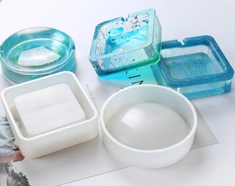 1PCS Silicone Epoxy Mold DIY Ashtray Silicone Mold DiY Resin Mold For Home Decoration 103152