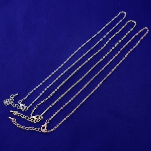 14" Necklace Chain Metal chains with lobster clasp Necklace Jewelry Supplies 20pcs 101625