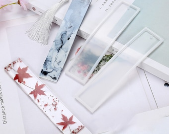 1pc Rectangle Bookmark Silicone Mold, DIY Rectangle Blank Mold, Gifts 1pcs 10318750