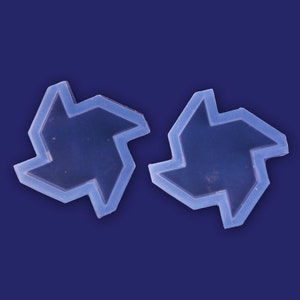 1 Pcs Pinwheel Flexible Silicone Mold Soap Mold Polymer Clay Mold,Diy Jewelry Mold 10103856