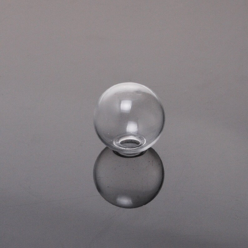 10PCS Clear Glass Globe Bottlesglass Domes Glass Bubbles Etsy UK