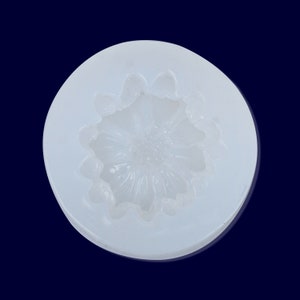 45*45mm Mirror Surface Flower Silicone Mold Epoxy DIY Flower Mold AB Glue Silicone Mold 1pcs 10298750
