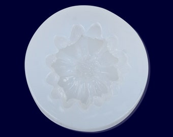 45*45mm Mirror Surface Flower Silicone Mold Epoxy DIY Flower Mold AB Glue Silicone Mold 1pcs 10298750