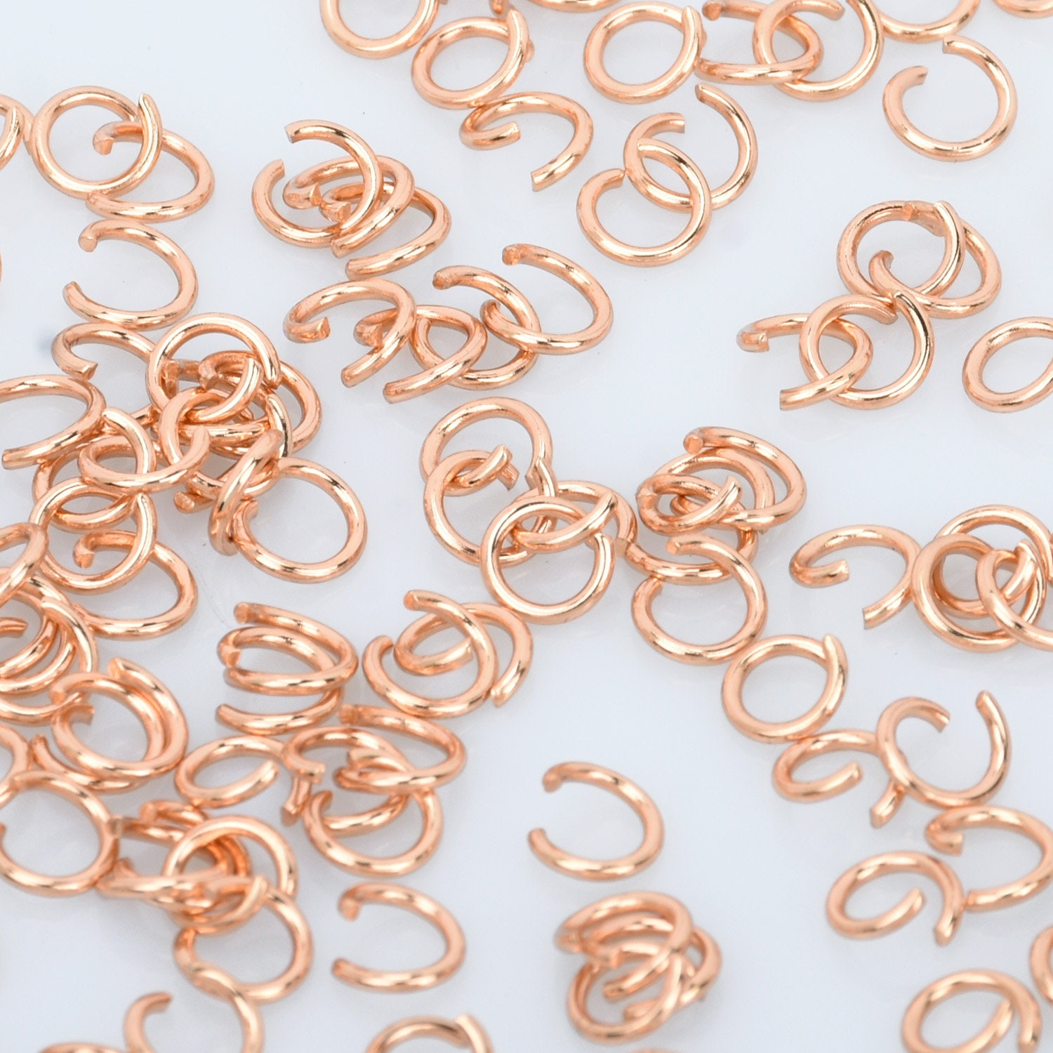 Stainless Steel Open Jump Rings 3/3.5/4/5/6mm Split Rings - Etsy