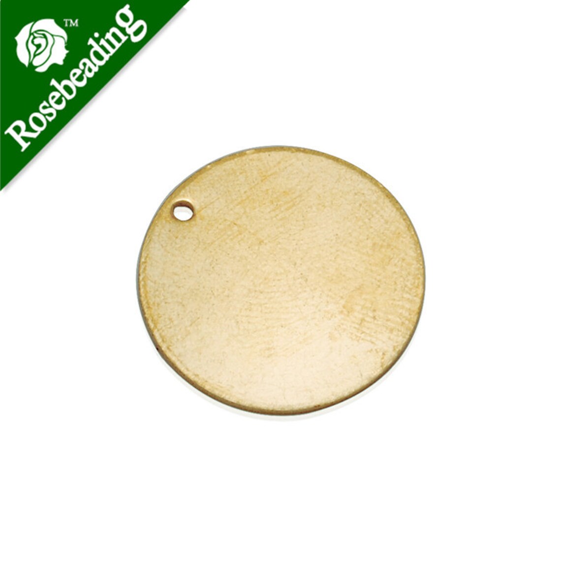 50PCS Raw Brass Metal Stamping Blanks Charms Small ROUND DISC Etsy