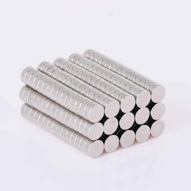 100 Disc Cylinder 5x2mm Super Strong Rare Earth Neodymium Magnets Patch 10134950