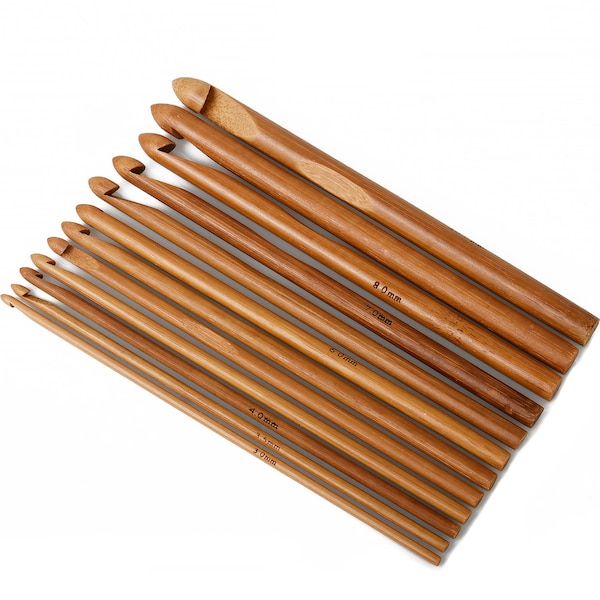 Wood Crochet Hook Etsy