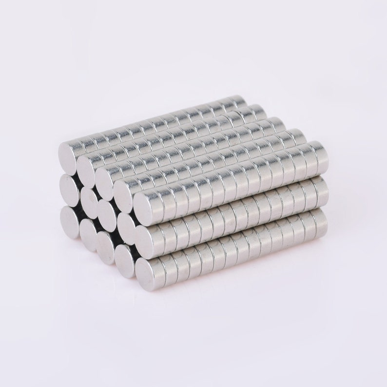 100 Disc Cylinder 5x2mm Super Strong Rare Earth Neodymium Magnets Patch 10134950