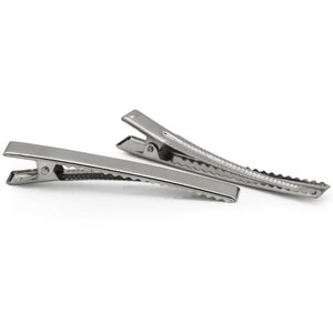 20PCS 10*85mm Nickel Plated Hair clips with teeth, DIY Hair pin, hair accessory 10053203