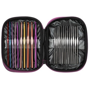 1 set(22 pcs) colorful Crochet needle, crochet hook set,Gift for Crocheter,Christmas gift for Crocheter10043550