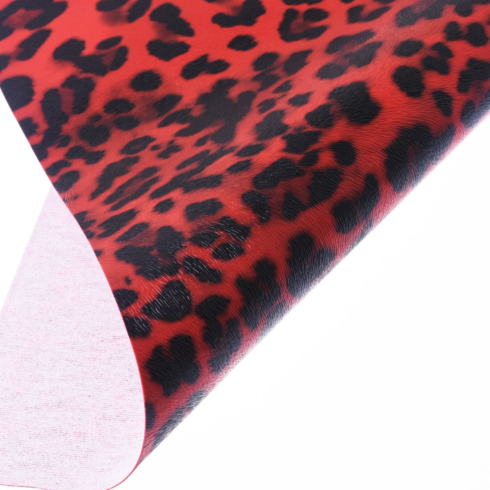 8*12" Leopard Print PU Leather Sheet Faux Leather Sheets Animal Print ...