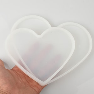 1PCS Silicone Epoxy Mold DIY Handmade Resin Mold Heart Shape Mold For Home Decoration 103110