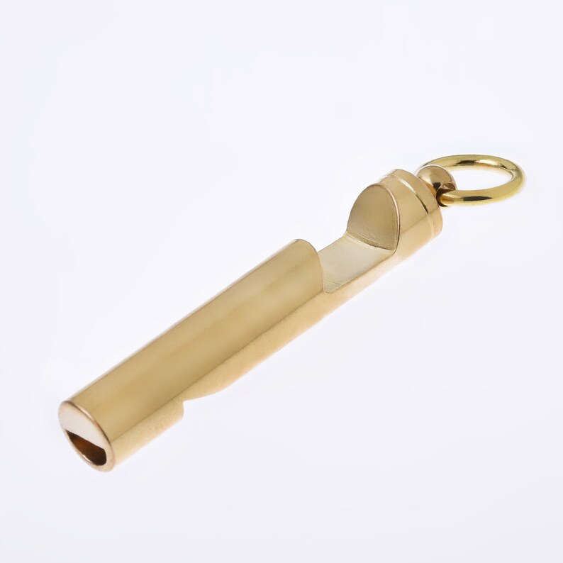 3/82 1/2 Brass Whistle Bottle Opener Keychain Etsy
