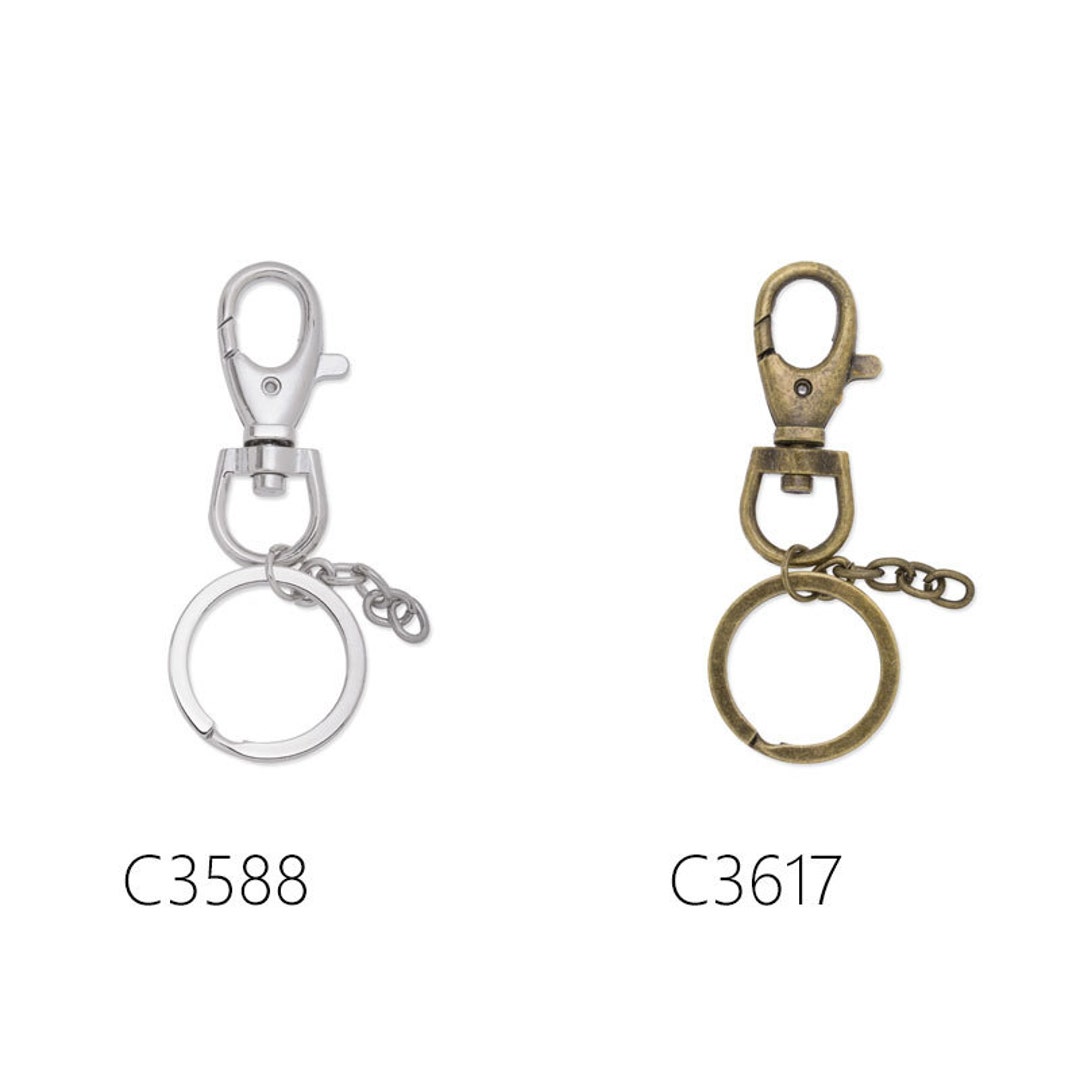 【OPEN YY】SNAP HOOK KEYRING NECKLACE, BEIGE OPEN YY] / ☆ 24FW SNAP HOOK KEYRING NECKLACE / BEIGE (OPEN