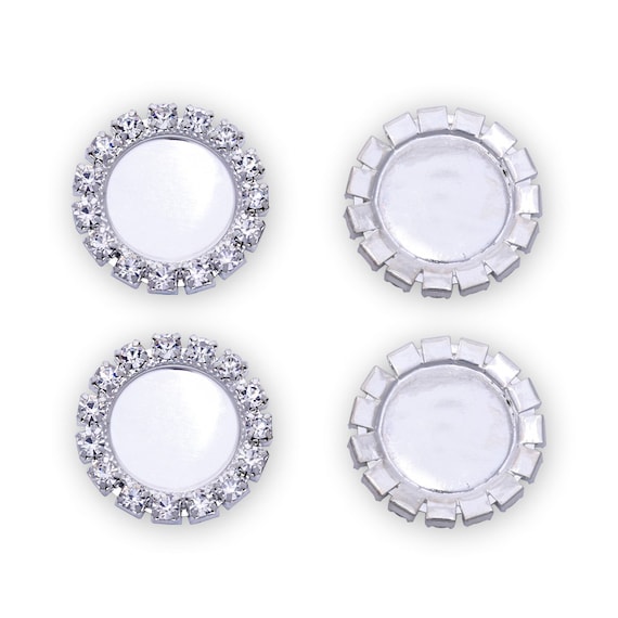 20Pz Cabochon grezzi 12MM: Kit di ciondoli a forma di vassoio, ciondoli rotondi con lunetta, ciondoli a forma di vassoio, ciondoli cabochon per creazioni fai da te, gioielli fotografici