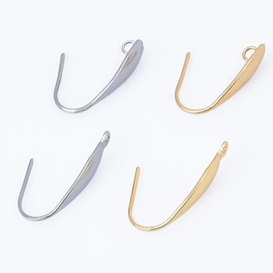 Stainless Steel Earring hooks 18*4mm/20*4mm Earring Wires Fish Ear Hooks Earring Findings Jewelry accessories 20pcs 102951