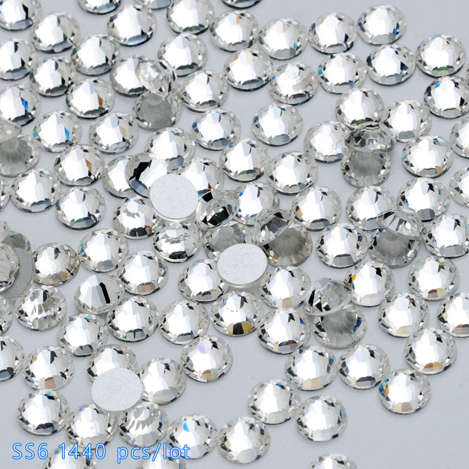 Wholesale Clear Crystal Rhinestones Non Hot Fix Crystal Craft Etsy