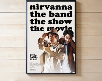 Nirvanna the Band the Show the Movie (2026) Poster,Canvas Poster | Wall Art Print | No Frame | Unique Gift for Him Her