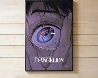 Neon Genesis Evangelion End of Evangelion Asuka Satin Poster,Canvas Poster | Wall Art Print | No Frame | Unique Gift for Him Her