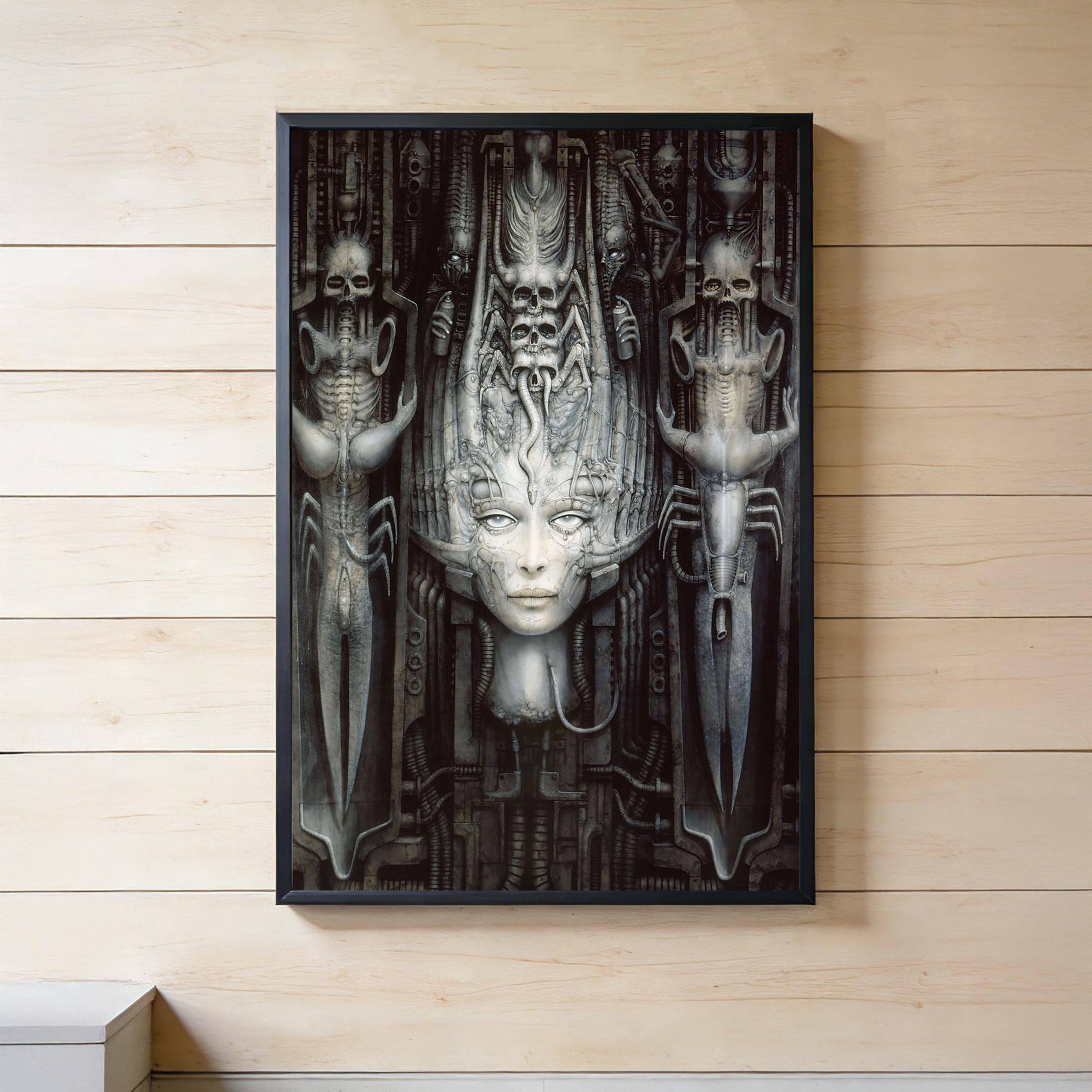 Hr giger poster - Etsy 日本