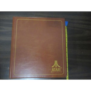 Vintage Atari 2600 förvaringsväska med plats för 8 spel