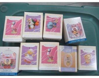 Hallmark Osterornamente Lot von 9 IN BOX # 2