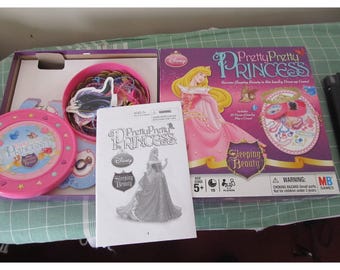 Hübsche Hübsche Prinzessin Disney Dornröschen Version KOMPLETT Milton Bradley