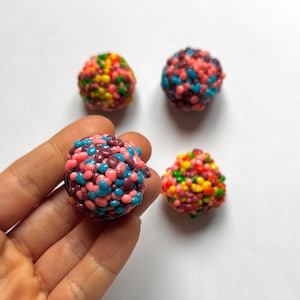 Nerds Gummy Clusters Candy Inspired Magnet, Quirky Kitchen Decor