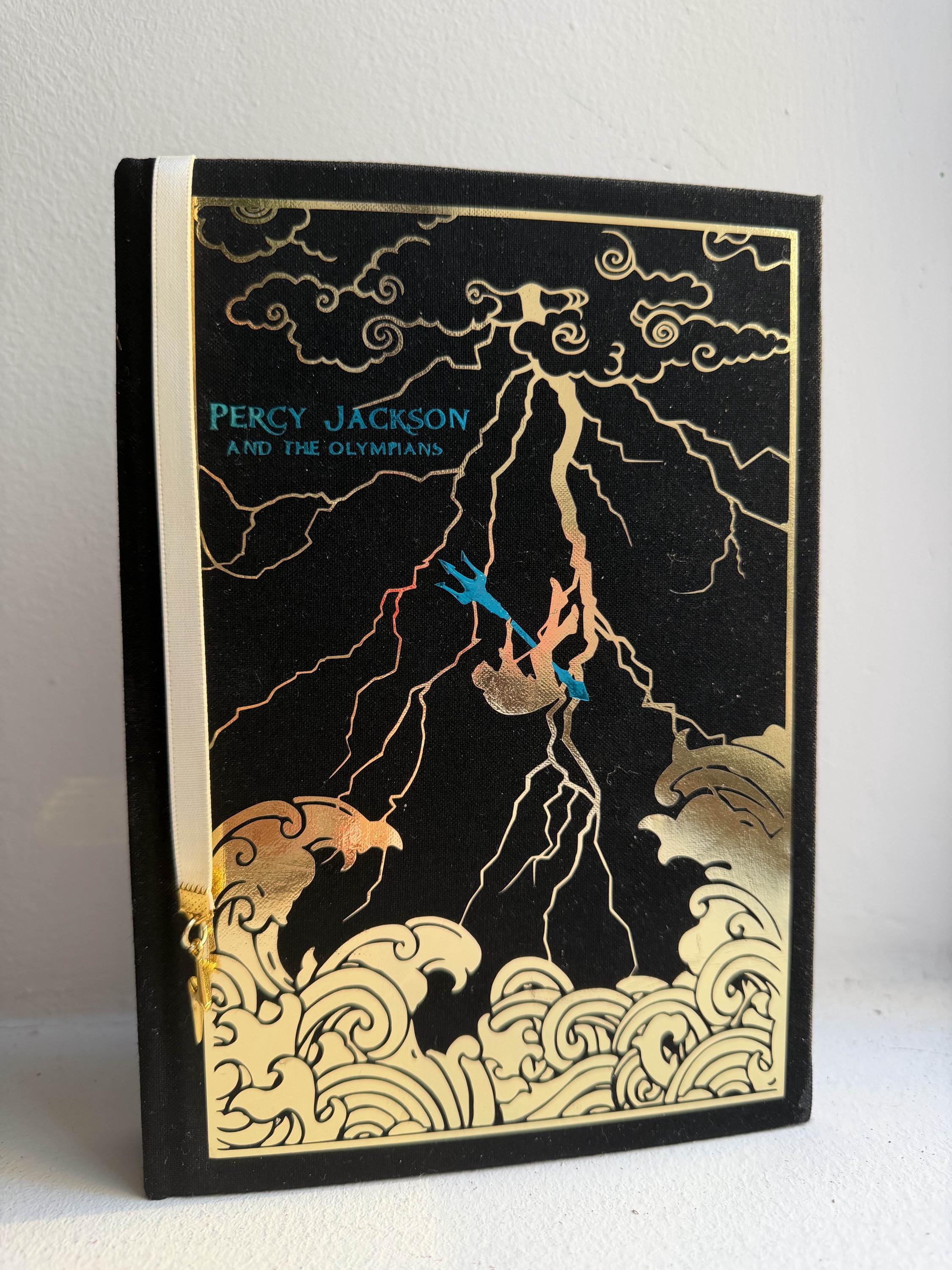 Percy Jackson and the Lightning Thief Rebind - Etsy