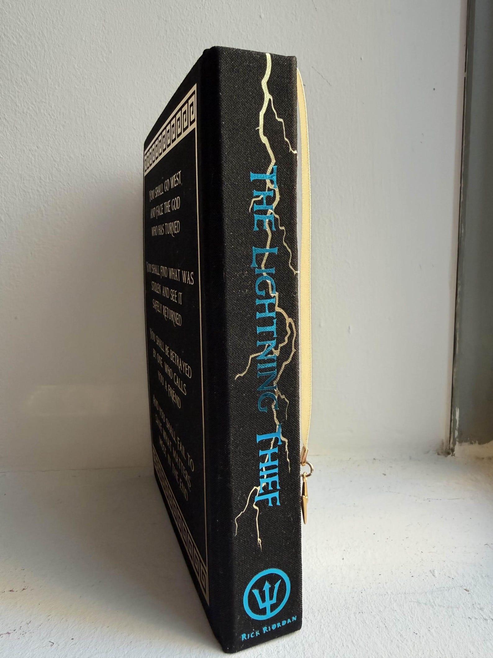 Percy Jackson and the Lightning Thief Rebind - Etsy