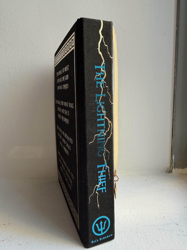 Percy Jackson and the Lightning Thief Rebind - Etsy